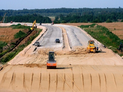 Строительство дорог в ﻿Чехове